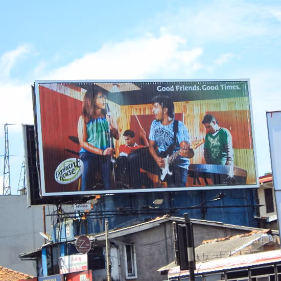 T Shape Road Traffic Outdoor Billboard