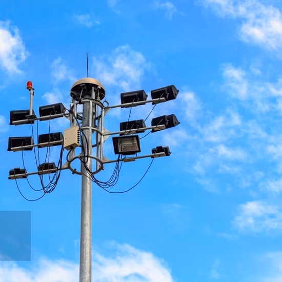 Stadium Spotlight/Floodlight Galvanized Steel/Metal High
