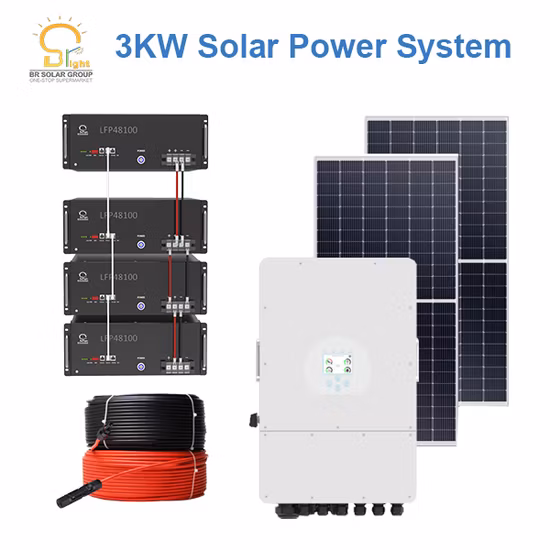 5kw 10kw 15kw 20kw 30kw Customized Lithium Battery Hybrid off Grid Solar Panels Home Energy System Solar Power System
